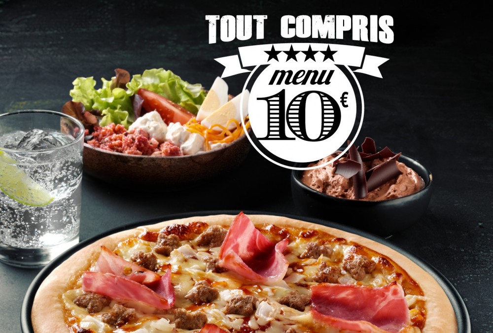 Il Est Frit Il A Tout Compris Menu tout compris | Tout compris | Pizza Hut