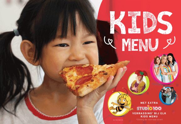 Kids Menu Pizza Hut | Pizza Hut kidsmenu | kindermenu Pizza Hut